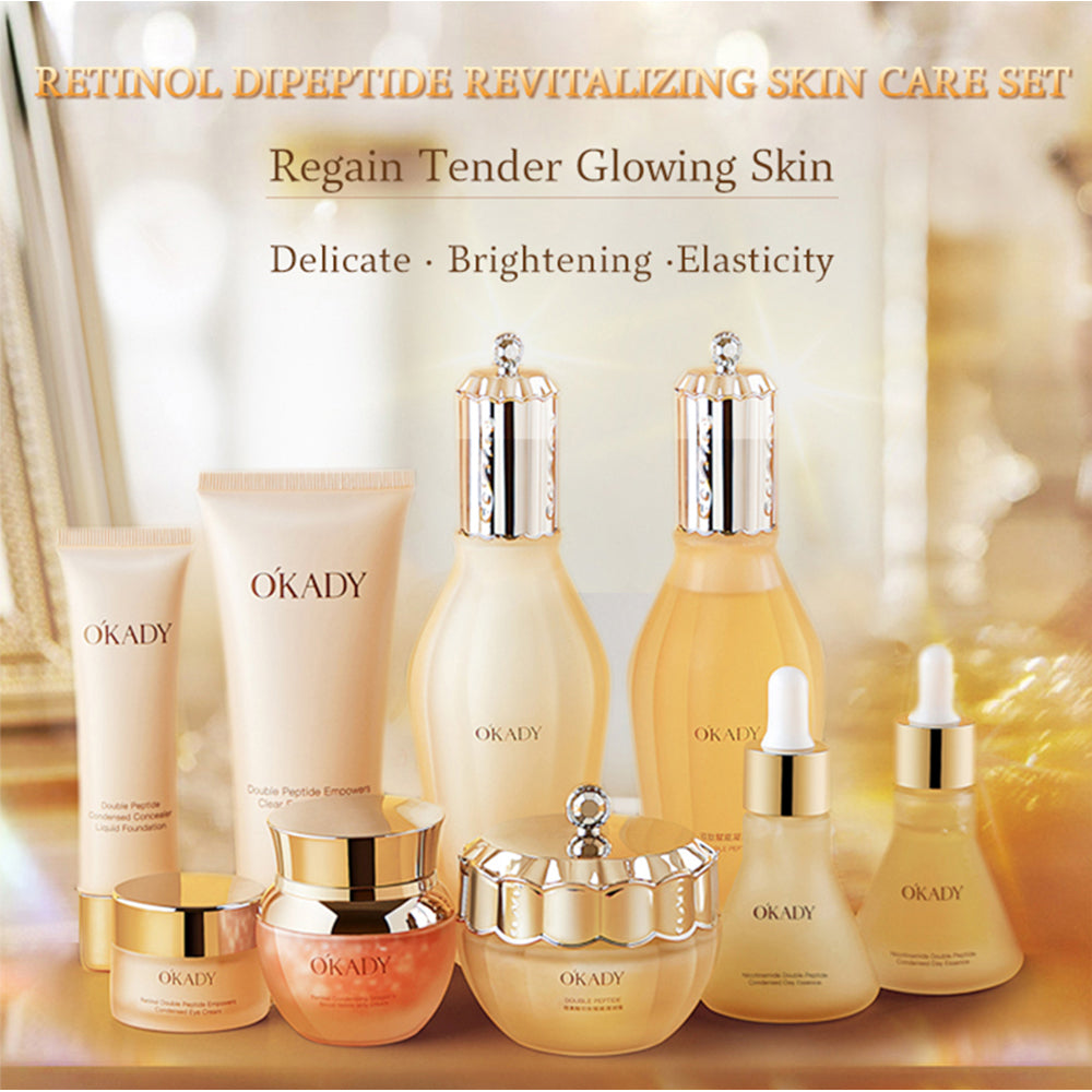 OKADY - Retinol Dipeptide Imparts Coagulability Skin Care Set