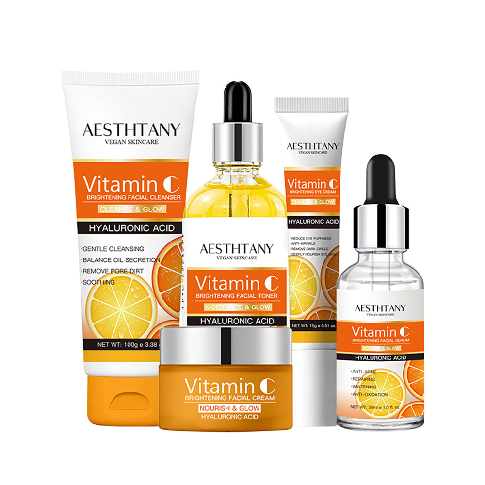 Aesthtany - Vitamin C+ hyaluronic acid Super Aqua Ultra Hyalron（5-piece set）