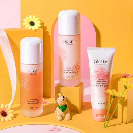 OKADY - Arbutin Paeonia Floweressence Skin Care Set