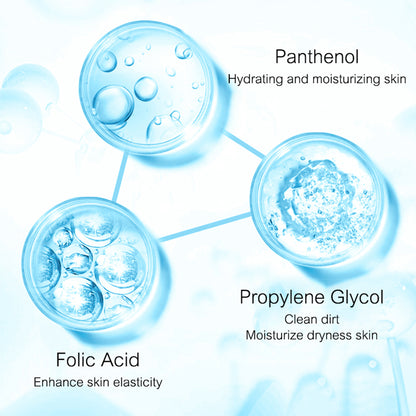 Okady - Hyaluronic acid + active peptide skin care set