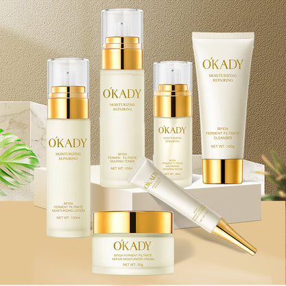 OKADY - Bifid Yeast Moisturizing Anti-Aging Organic Facial Care Product Skin Care Set