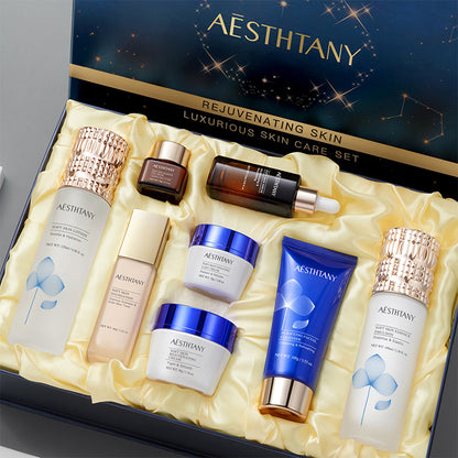 Aesthtany Skin Care Product Care Set Skincare Set Rejuvenating Skin Luxurious Anti-aging Firming Skin Care Set