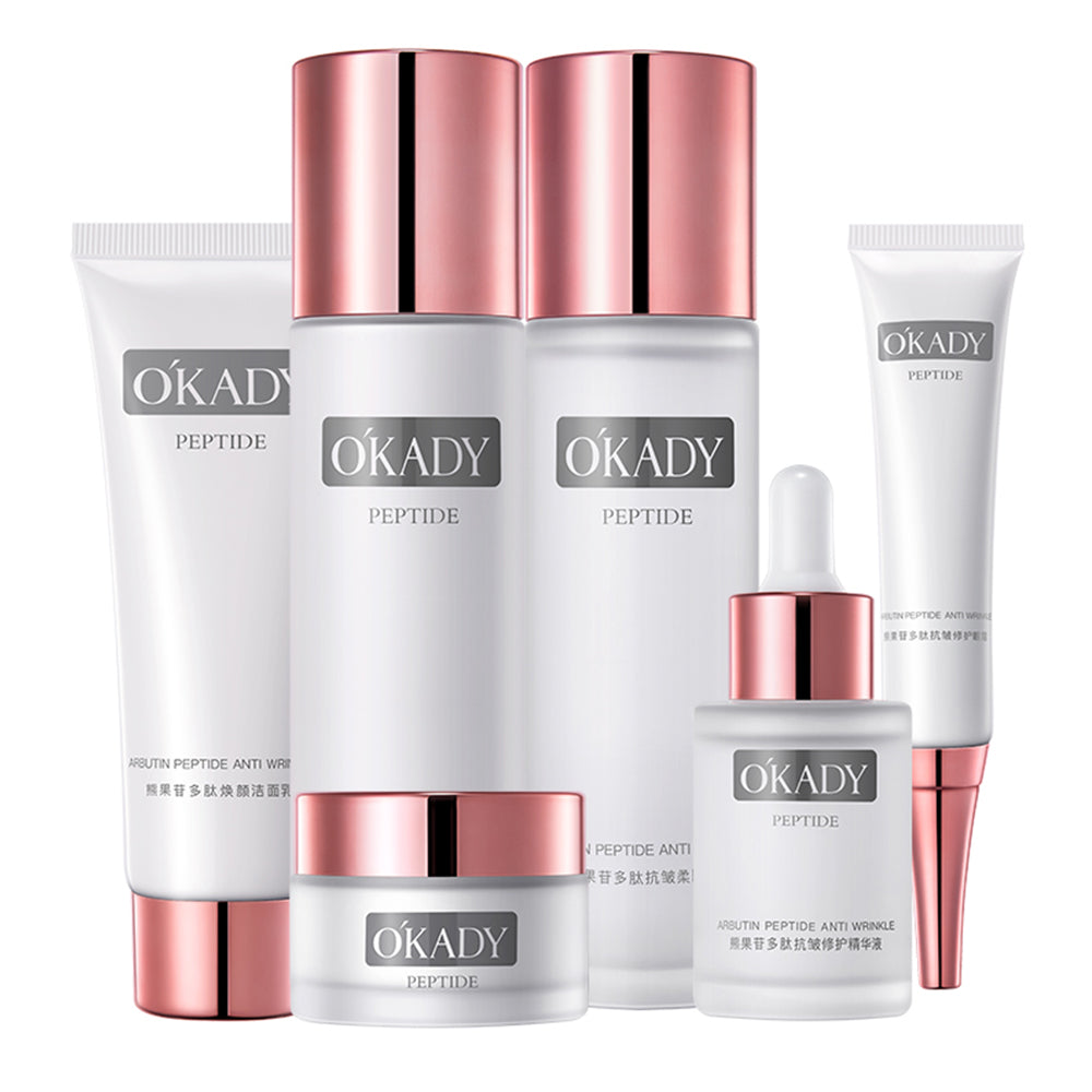 OKADY - Arbutin Polypeptides Anti-Wrinkle Repair Skin Care Set