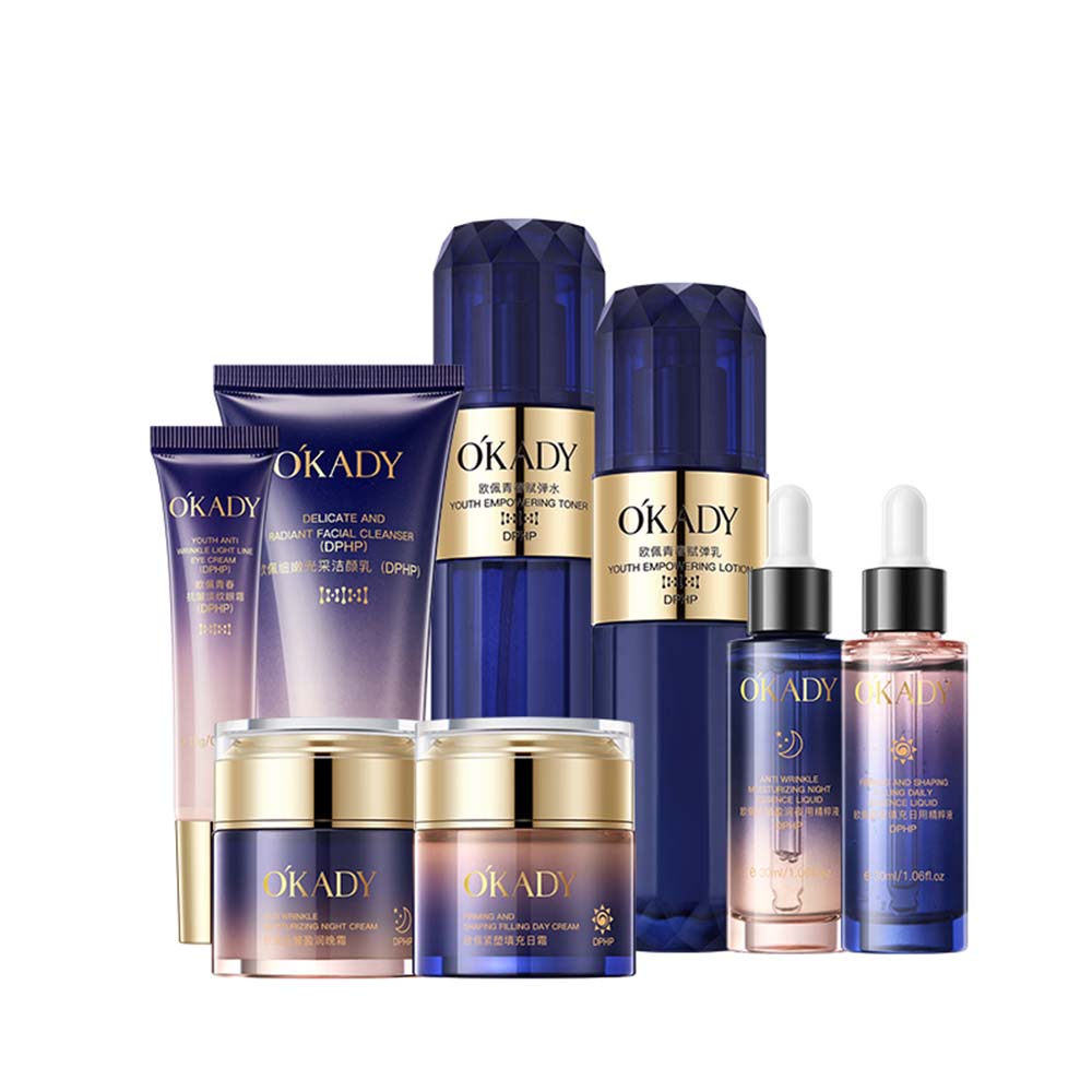 OKADY - Radiant and Youthful: Revitalize Your Skin with our Anti-Wrinkle Skincare Set